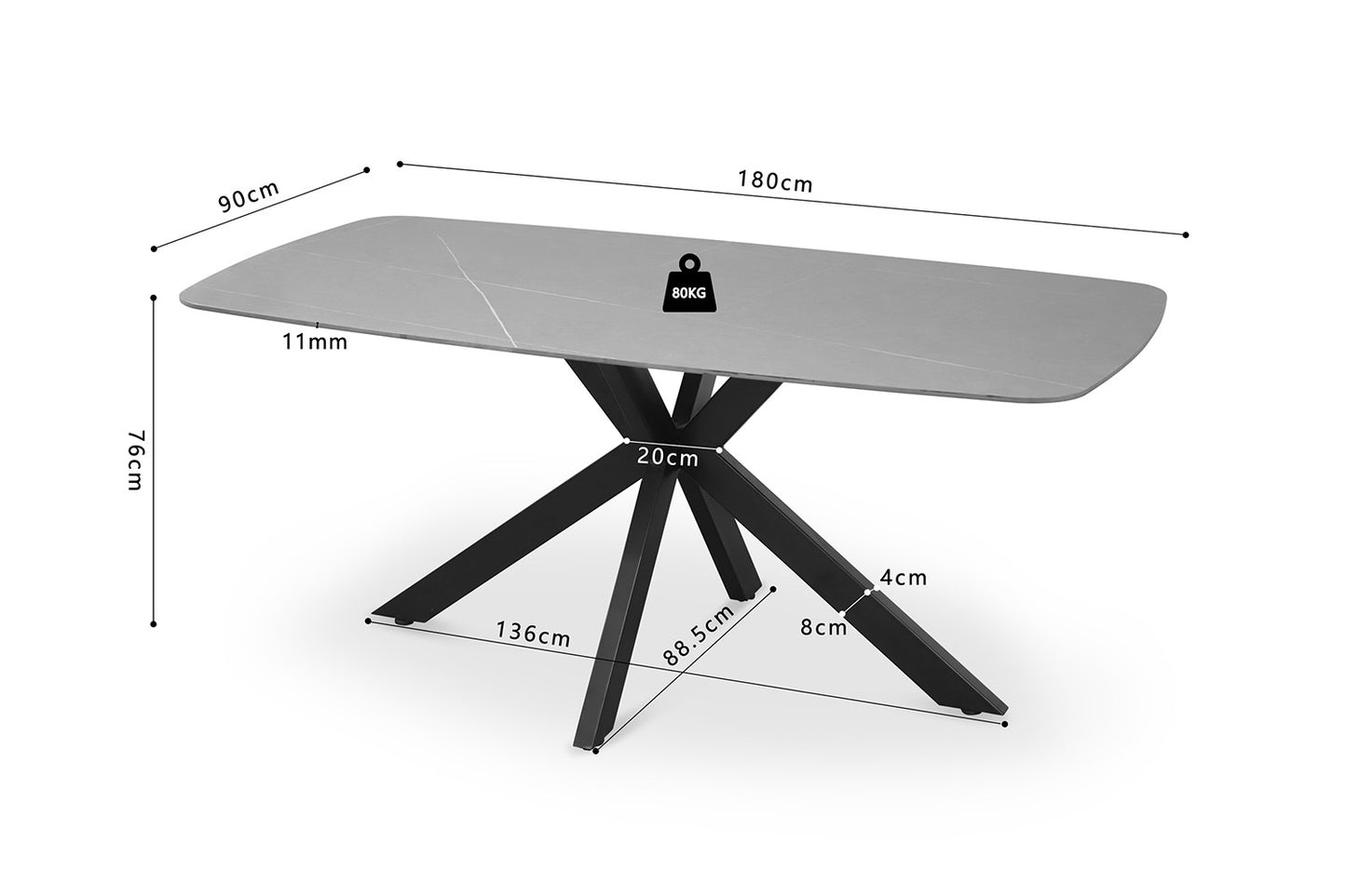 Eettafel Apollo