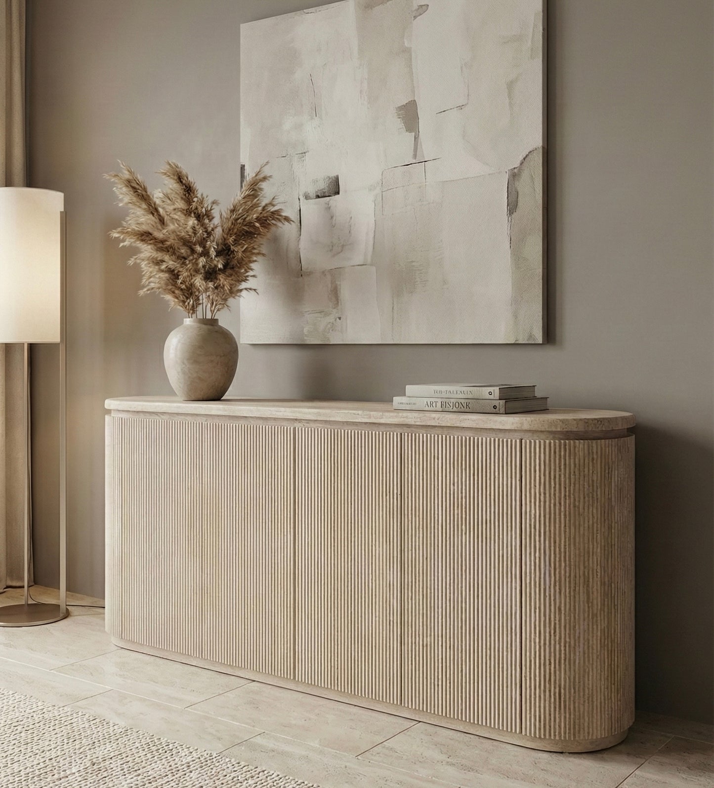 Travertin dressoir
